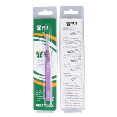 BEST Τσιμπίδα BST-10C, Stainless Steel, ESD, Ίσια BEST Τσιμπίδα BST-10C, Stainless Steel, ESD, Ίσια