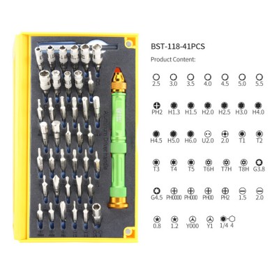 BEST σετ εργαλείων επισκευής κινητών BST-118 σε κασετίνα, 67τμχ BEST σετ εργαλείων επισκευής κινητών BST-118 σε κασετίνα, 67τμχ