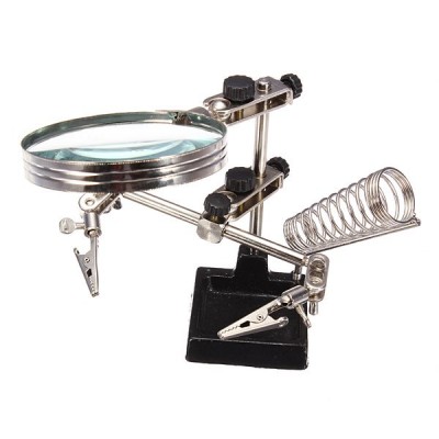 BEST Μεγεθυντικός Φακός BST-268Z, με clips συγκράτησης BEST Μεγεθυντικός Φακός BST-268Z, με clips συγκράτησης