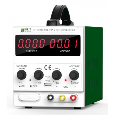 BEST Power supply BST-305D, 30V/5A, AC/DC, 8x USB BEST Power supply BST-305D, 30V/5A, AC/DC, 8x USB