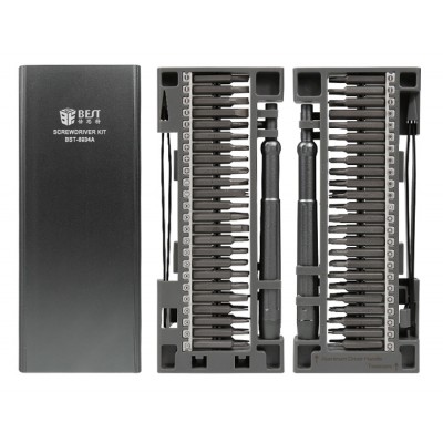 BEST σετ εργαλείων με κατσαβίδια ακριβείας BST-8934A, κασετίνα, 50τμχ BEST σετ εργαλείων με κατσαβίδια ακριβείας BST-8934A, κασετίνα, 50τμχ