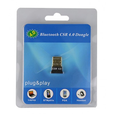 Bluetooth V4.0 και EDR USB Δέκτης, Plug και Play, 20m εμβέλεια max Bluetooth V4.0 και EDR USB Δέκτης, Plug και Play, 20m εμβέλεια max