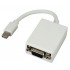POWERTECH μετατροπέας Mini Displayport (M) σε VGA 15pin (F), λευκός