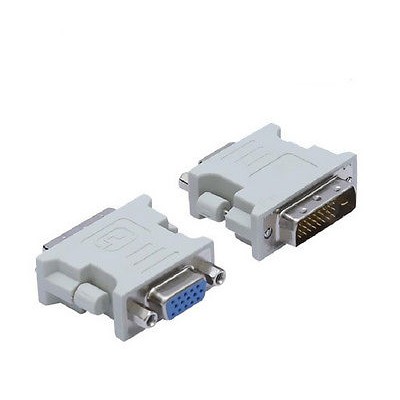 POWERTECH Adapter DVI-D 24+1 pin Male σε VGA Female POWERTECH Adapter DVI-D 24+1 pin Male σε VGA Female