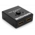 POWERTECH HDMI Bi-Directional switch 2 σε 1, 4K x 2K & 3D, μαύρο