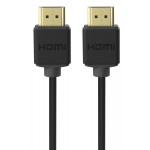 POWERTECH καλώδιο HDMI 1.4 CAB-H117 Slim, Full HD, 32AWG, copper, 1m