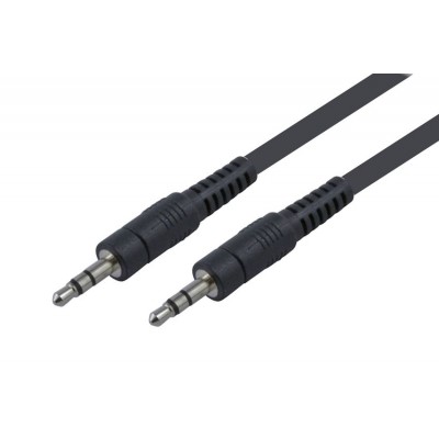 POWERTECH καλώδιο Jack stereo σε Jack stereo 3.5mm, Nickel, Black, 1.5m POWERTECH καλώδιο Jack stereo σε Jack stereo 3.5mm, Nickel, Black, 1.5m