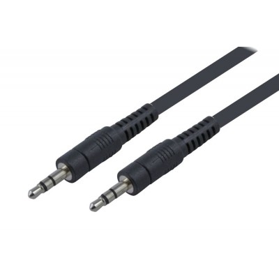 POWERTECH καλώδιο Jack stereo σε Jack stereo 3.5mm, Nickel, Black, 3m POWERTECH καλώδιο Jack stereo σε Jack stereo 3.5mm, Nickel, Black, 3m
