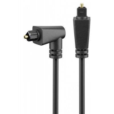 POWERTECH καλώδιο Toshlink CAB-O011 male σε 90° male 4mm, PMMA, 2m POWERTECH καλώδιο Toshlink CAB-O011 male σε 90° male 4mm, PMMA, 2m