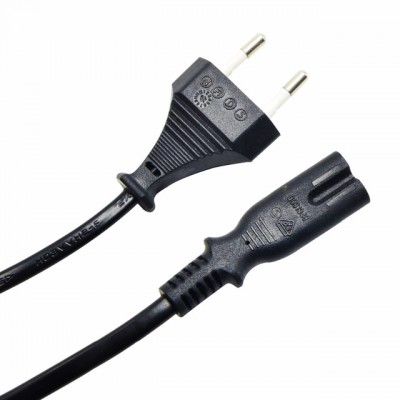 POWERTECH καλώδιο τροφοδοσίας CAB-P021 2pin, copper, 1.5m, μαύρο, 5τμχ POWERTECH καλώδιο τροφοδοσίας CAB-P021 2pin, copper, 1.5m, μαύρο, 5τμχ