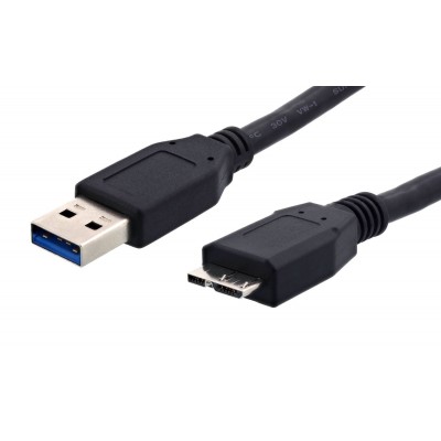 POWERTECH Καλώδιο USB 3.0 σε USB 3.0 Micro-B SuperSpeed, 1.5m, μαύρο POWERTECH Καλώδιο USB 3.0 σε USB 3.0 Micro-B SuperSpeed, 1.5m, μαύρο