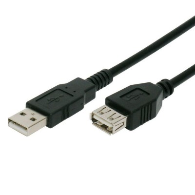 POWERTECH Καλώδιο USB 2.0 σε USB female, 5m, Black POWERTECH Καλώδιο USB 2.0 σε USB female, 5m, Black