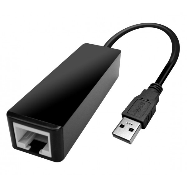 POWERTECH Converter USB 3.0 σε Gigabit Ethernet LAN, 0.2m, Black