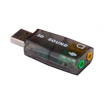 POWERTECH USB Κάρτα ήχου 5.1CH, με έξοδο μικρόφωνου και ακουστικού POWERTECH USB Κάρτα ήχου 5.1CH, με έξοδο μικρόφωνου και ακουστικού