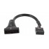 PT καλώδιο εσω. USB 2.0 (9PIN) - USB 3.0V(20PIN) - 0.20CM