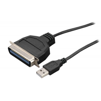 POWERTECH Καλώδιο USB 2.0 σε Παράλληλο 36pin male, 1.5m, Black