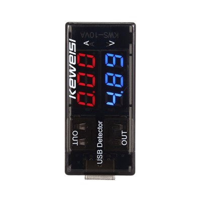 KEWEISI Συσκευή ελέγχου θύρας USB KWS-10VA, 2x USB Output, 3-9V KEWEISI Συσκευή ελέγχου θύρας USB KWS-10VA, 2x USB Output, 3-9V