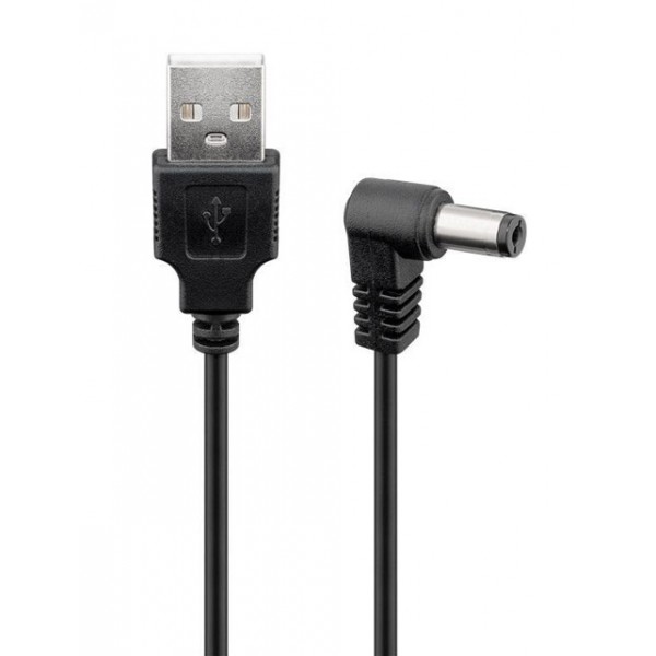 POWERTECH Καλώδιο USB 2.0(M) σε DC 5.5x2.1mm (F) CAB-U121, copper, 1.5m POWERTECH Καλώδιο USB 2.0(M) σε DC 5.5x2.1mm (F) CAB-U121, copper, 1.5m