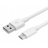 POWERTECH Καλώδιο USB 2.0 σε USB Type C, 1m, White
