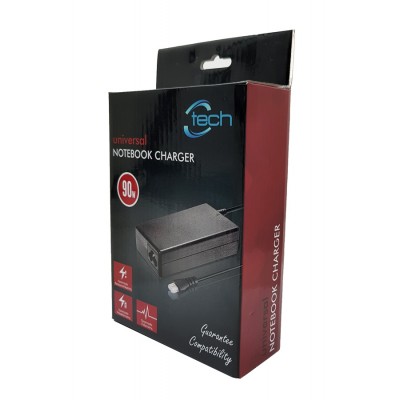 CTECH Notebook Charger CP-0001, Universal, 90W, χωρίς βύσματα CTECH Notebook Charger CP-0001, Universal, 90W, χωρίς βύσματα