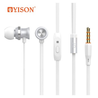 YISON ακουστικά με μικρόφωνο D7, λευκό