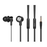 CELEBRAT earphones με μικρόφωνο D9, 10mm, 1.2m, μαύρα