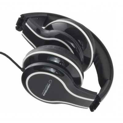ESPERANZA Headphones Blues EH136K, 3.5mm, 105dB, 5m, μαύρα ESPERANZA Headphones Blues EH136K, 3.5mm, 105dB, 5m, μαύρα