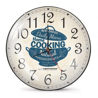 ESPERANZA Ρολόι τοίχου Marseille EHC018M, 30cm, λευκό ESPERANZA Ρολόι τοίχου Marseille EHC018M, 30cm, λευκό