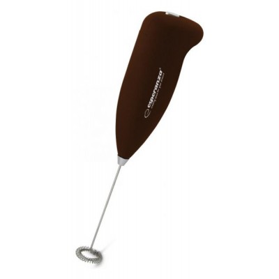 ESPERANZA μίξερ χειρός παραγωγής αφρόγαλου EKF001N, καφέ ESPERANZA μίξερ χειρός παραγωγής αφρόγαλου EKF001N, καφέ