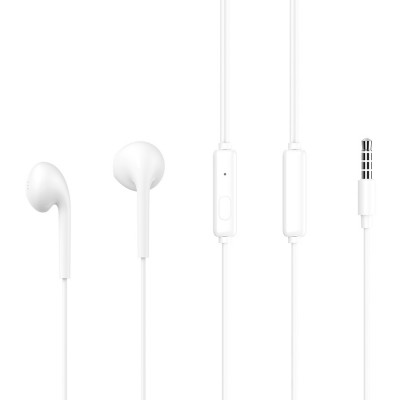 CELEBRAT earphones G12 με μικρόφωνο, 14.2mm, 1.2m, λευκό CELEBRAT earphones G12 με μικρόφωνο, 14.2mm, 1.2m, λευκό