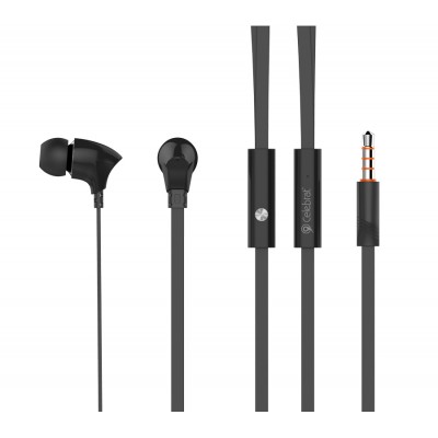 CELEBRAT Earphones με μικρόφωνο G3, on/off, 10mm, 1.2m, μαύρα CELEBRAT Earphones με μικρόφωνο G3, on/off, 10mm, 1.2m, μαύρα