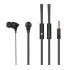 CELEBRAT Earphones με μικρόφωνο G3, on/off, 10mm, 1.2m, μαύρα