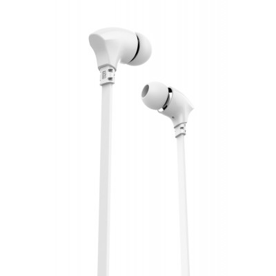 CELEBRAT Earphones με μικρόφωνο G3, on/off, 10mm, 1.2m, λευκά CELEBRAT Earphones με μικρόφωνο G3, on/off, 10mm, 1.2m, λευκά