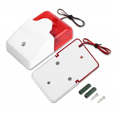 Σειρήνα πανικού Piezzo εσωτερικού χώρου HS-157, 12V, Red Σειρήνα πανικού Piezzo εσωτερικού χώρου HS-157, 12V, Red