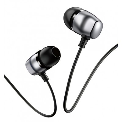 USAMS earphones με μικρόφωνο EP-36, 10mm, 3.5mm, 1.2m, γκρι USAMS earphones με μικρόφωνο EP-36, 10mm, 3.5mm, 1.2m, γκρι