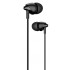 USAMS earphones με μικρόφωνο EP-39, 10mm, 1.2m, μαύρα