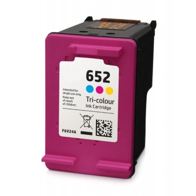 Συμβατό Inkjet για HP 652 XL, 17ml, Color Συμβατό Inkjet για HP 652 XL, 17ml, Color