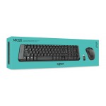 LOGITECH set ποντίκι & πληκτρολόγιο MK220, ασύρματα, 2,4GHz, μαύρο