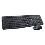 LOGITECH set ποντίκι και πληκτρολόγιο MK235, ασύρματα, 2.4GHz, μαύρο GR