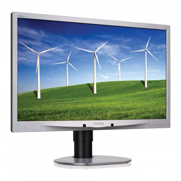 PHILIPS used οθόνη 241B4 LED, 24" Full HD, VGA/DVI-D/DP, με ηχεία, SQ