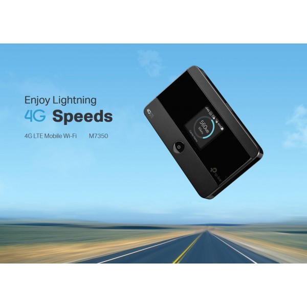 TP-LINK Advanced Mobile WiFi 4G Modem M7350, 2000mAh, Ver: 5.1 TP-LINK Advanced Mobile WiFi 4G Modem M7350, 2000mAh, Ver: 5.1