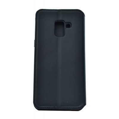 POWERTECH Θήκη Slim Leather για Samsung A5 2018, μαύρη POWERTECH Θήκη Slim Leather για Samsung A5 2018, μαύρη