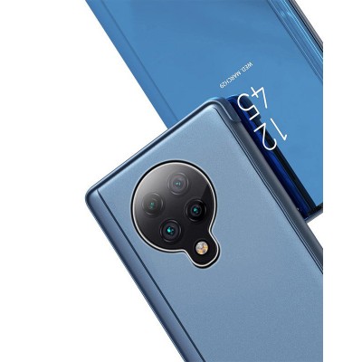 POWERTECH θήκη Clear view MOB-1533 για Xiaomi Poco F2 Pro, μπλε POWERTECH θήκη Clear view MOB-1533 για Xiaomi Poco F2 Pro, μπλε