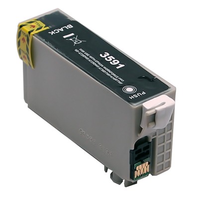 Συμβατό Inkjet για Epson, T3591, 50ml, μαύρο Συμβατό Inkjet για Epson, T3591, 50ml, μαύρο