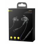 USAMS earphones με μικρόφωνο EP-36, 10mm, 3.5mm, 1.2m, μαύρα