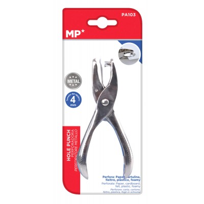 MP μεταλλικός διακορευτής PA103, μονός, 4mm