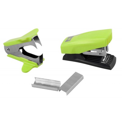 MP mini συρραπτικό/αποσυρραπτικό με ανταλλακτικά PA617, 24/6, πράσινο MP mini συρραπτικό/αποσυρραπτικό με ανταλλακτικά PA617, 24/6, πράσινο