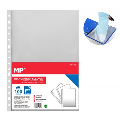 MP διαφάνειες Α4 PC003, 100τμχ MP διαφάνειες Α4 PC003, 100τμχ