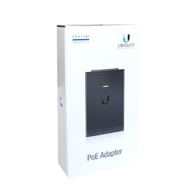 UBIQUITI PoE Adapter POE-24-24W, 24V, 1A, 24W, με power cable UBIQUITI PoE Adapter POE-24-24W, 24V, 1A, 24W, με power cable