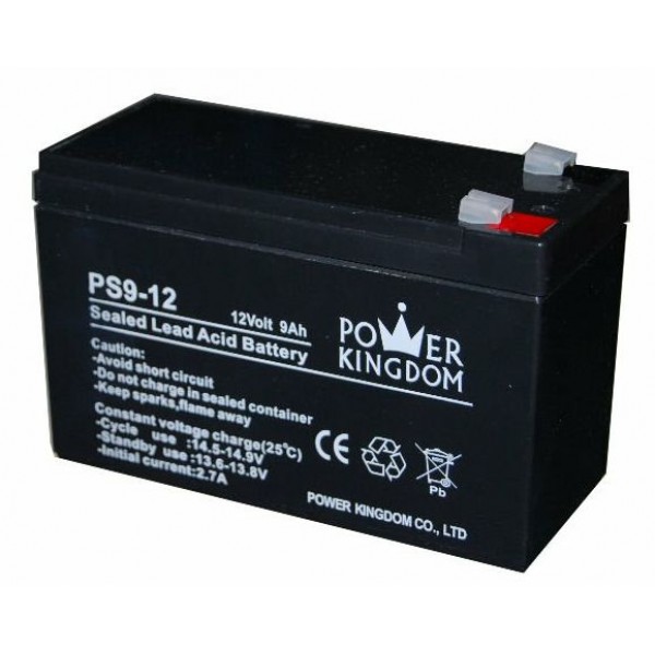 Powerkingdom μολύβδου battery 12Volt 9Ah